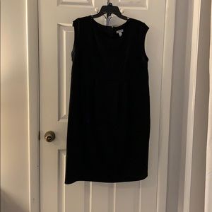 Black maternity dress